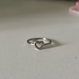 Silver Heart Ring